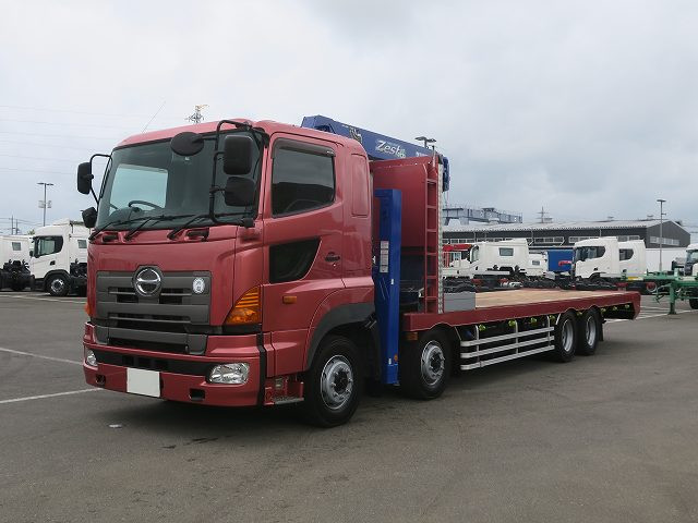 中古トラック 日野クレーン付セルフローダー #2