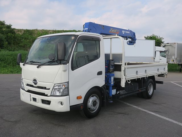 中古トラック 日野クレーン付平ボディ