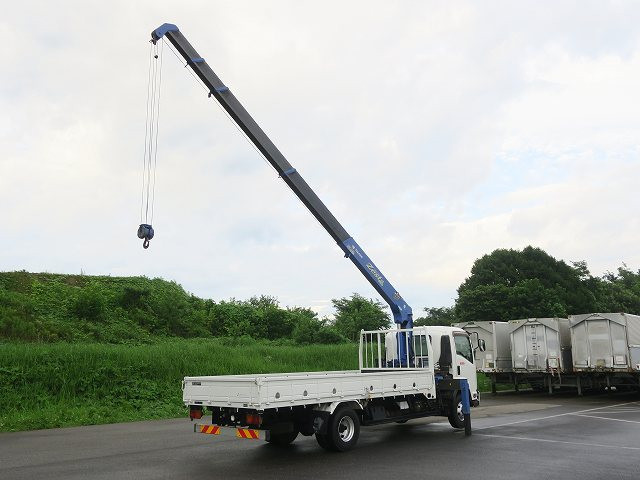 中古トラック いすゞクレーン付平ボディ ＃7