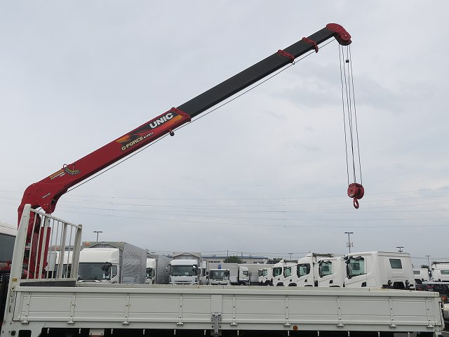 中古トラック 日野クレーン付平ボディ ＃12