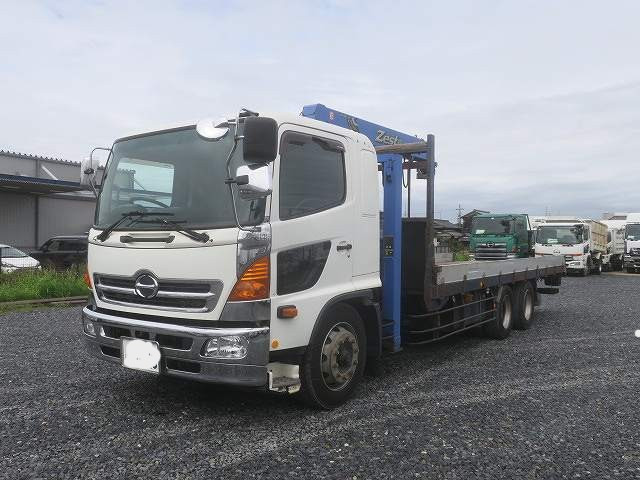 日野　車載車／キャリアカー／重機運搬車