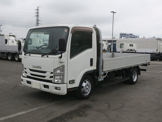 中古トラック いすゞ平ボディアルミブロック