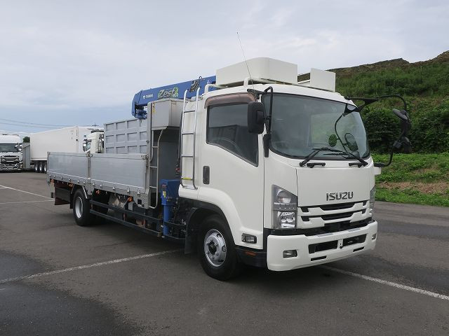 中古トラック いすゞクレーン付平ボディ ＃2