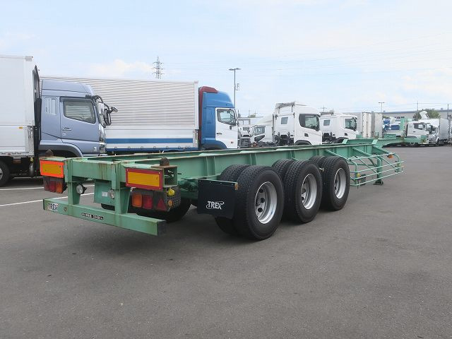 中古トラック トレクス40ft海コンシャーシ #4