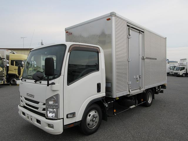 【リースレンタル専用車両】平成30年式 いすゞ フォワード 中型アルミバン 6200標準  左サイド扉 コンビゲート ★あんしん車検パック施工済み！★