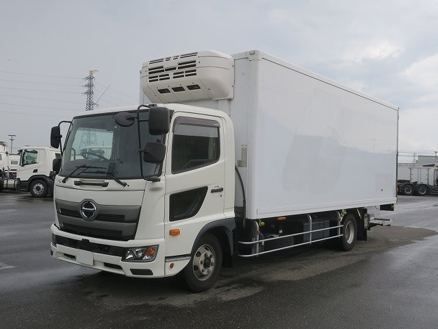 [Lease/Rental Only Vehicle] 2023 Hino Ranger Refrigerated Van, 6200 Wide, Retractable Power Station, Topre -30℃ Setting, Rear Air Suspension ★Equipped with Easy Ride Package★