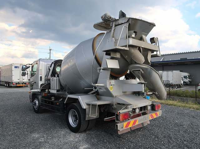 中古トラック 日野コンクリートミキサー車 ＃4
