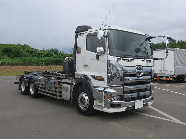 中古トラック 日野脱着装置付コンテナ専用車 ＃2
