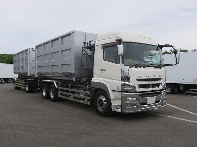中古トラック 三菱ふそう 脱着式コンテナ専用車   ＃2