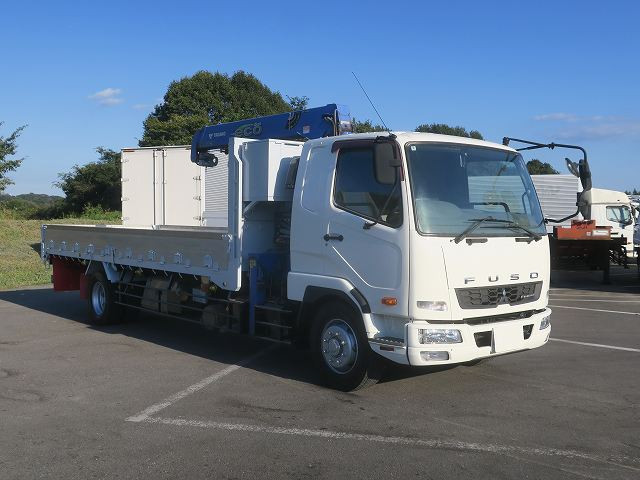中古トラック 三菱ふそうクレーン付平ボディ ＃2