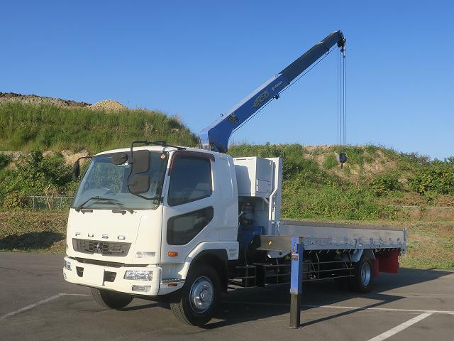 中古トラック 三菱ふそう ファイター 中型クレーン付