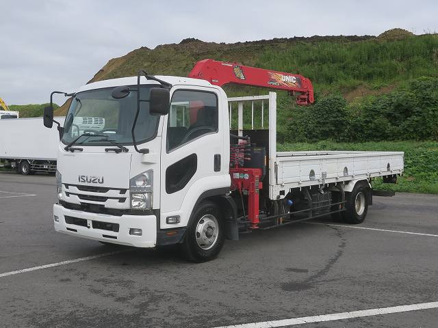 中古トラック いすゞ フォワード クレーン付