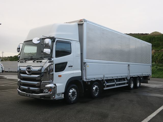 [Lease/Rental Only Vehicle] 2023 Hino Profia Large Aluminum Wing 9600 Body 4-Axle Low Floor High Roof Retarder ★Completed with 安心車検パック (Anshin Vehicle Inspection Package)!★