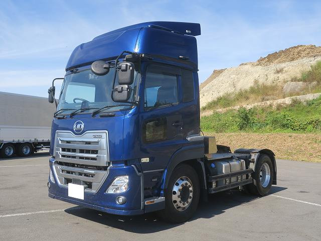 令和2年式 UDトラックスクオン トラクタヘッド 第五輪荷重11.5t 460馬力 アルミホイール★楽のりパック施工済み!★