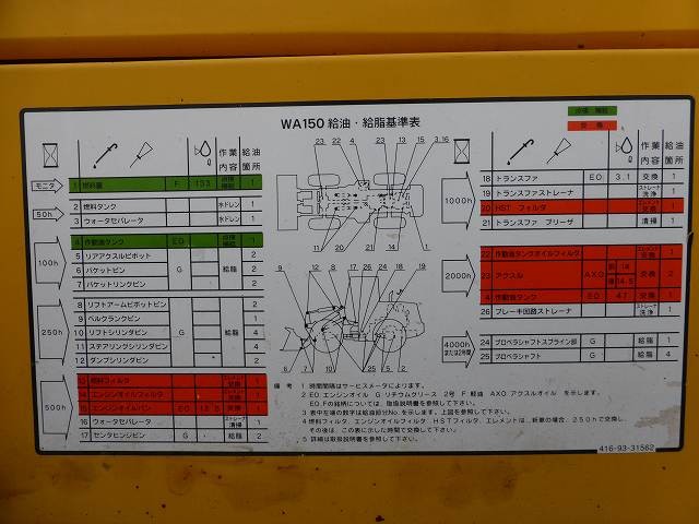 中古トラック コマツホイールローダー ＃14