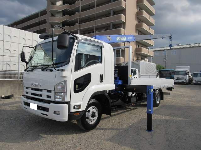 中古トラック いすゞ平ボディクレーン付 ＃5