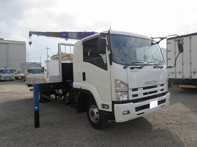 中古トラック いすゞ平ボディクレーン付 ＃6