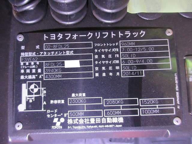 中古トラック トヨタフォークリフト #17