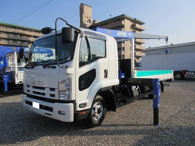 中古トラック いすゞ平ボディクレーン付 ＃5