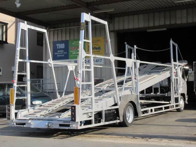 中古トラック 三菱ふそう車載車5台積み ＃3