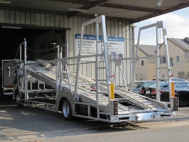 中古トラック 三菱ふそう車載車5台積み ＃4