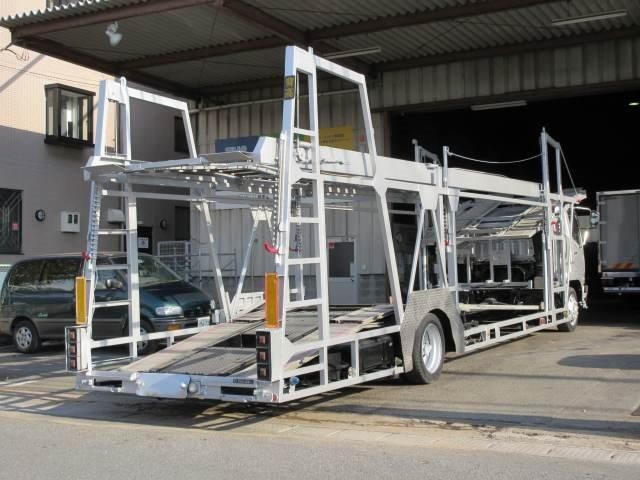 中古トラック 三菱ふそう車載車5台積み ＃8