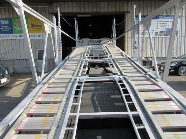 中古トラック 三菱ふそう車載車5台積み ＃9