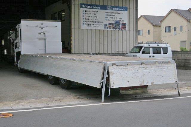 中古トラック UDトラックス平ボディアルミブロック #8