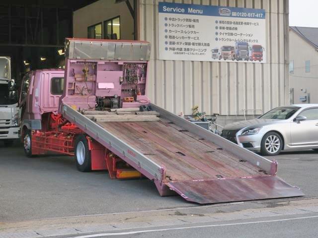 中古トラック 三菱ふそうセルフローダー ＃3