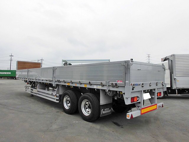 中古トラック 日本フルハーフアルミブロック平トレーラ #4
