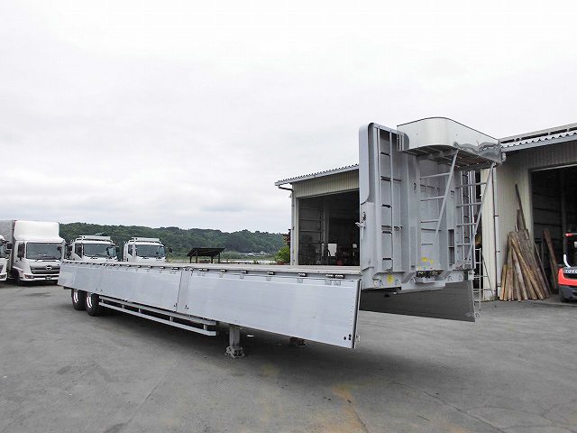 中古トラック 日本フルハーフアルミブロック平トレーラ #6