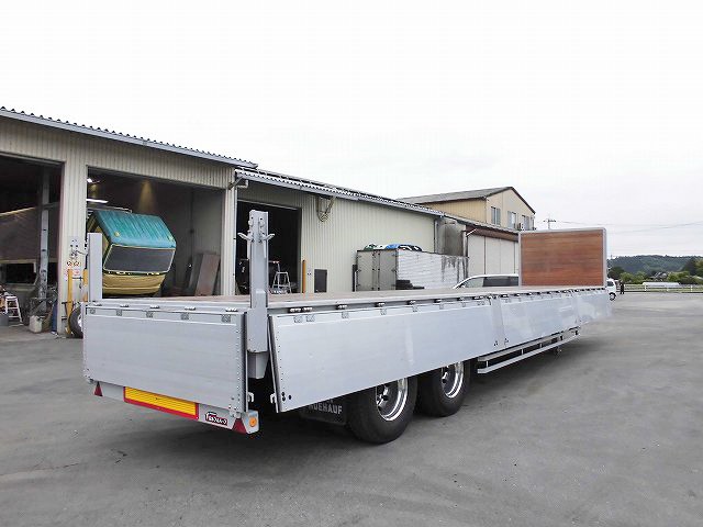 中古トラック 日本フルハーフアルミブロック平トレーラ #7