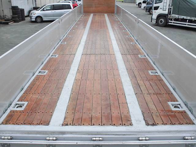 中古トラック 日本フルハーフアルミブロック平トレーラ #9