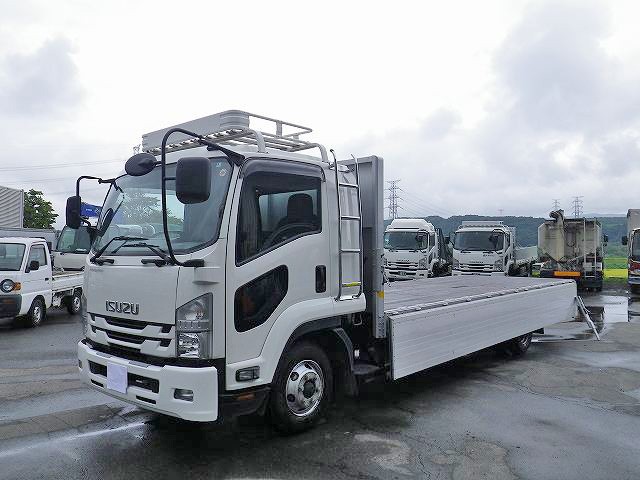 中古トラック いすゞ平ボディアルミブロック #6