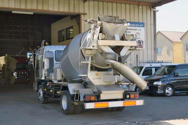 中古トラック いすゞミキサー車 #4