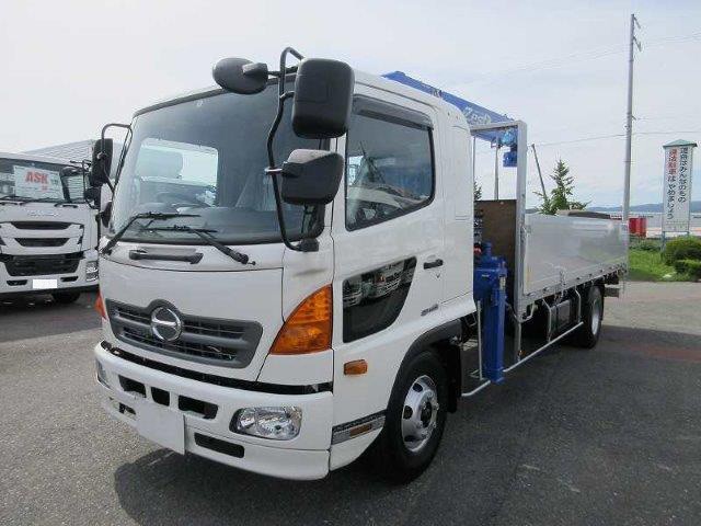 中古トラック 日野クレーン付アルミブロック #5