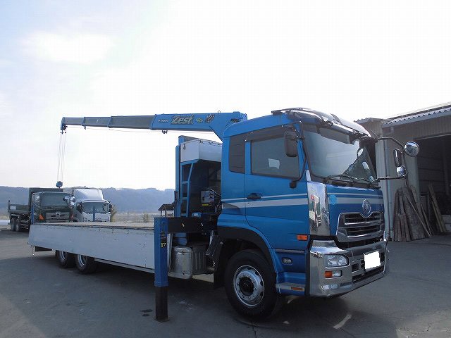 中古トラック UDトラックスクレーン付アルミブロック #2