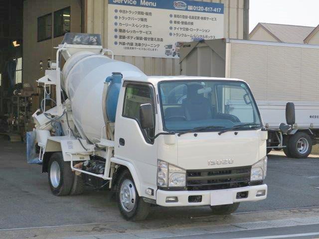 中古トラック いすゞコンクリートミキサー車 #2