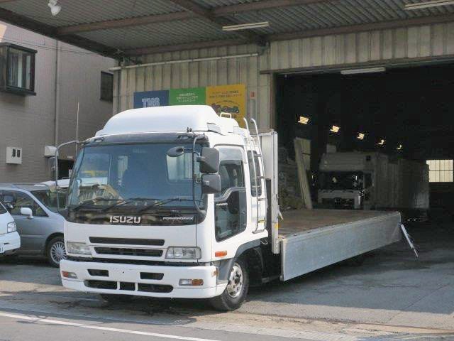 中古トラック いすゞ平ボディアルミブロック #5
