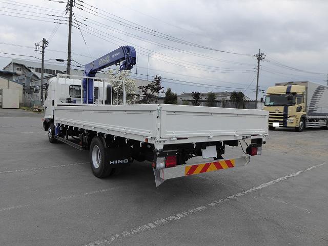 中古トラック 日野クレーン付木平ボディ #4