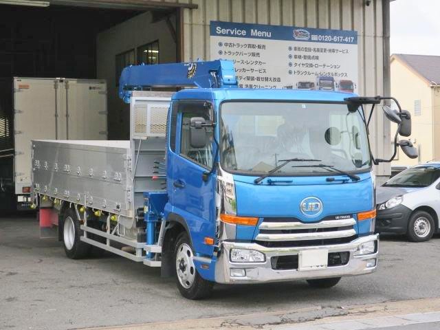 中古トラック UDトラックスクレーン付アルミブロック #2