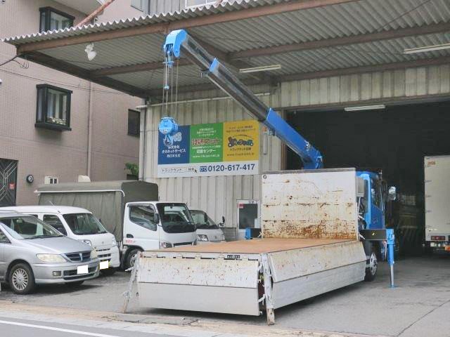 中古トラック UDトラックスクレーン付アルミブロック #11