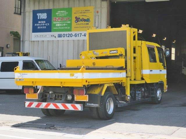 中古トラック 日野道路作業車(クレーン付ダンプ） ＃3