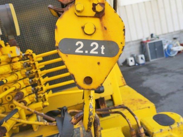 中古トラック 日野道路作業車(クレーン付ダンプ） ＃8