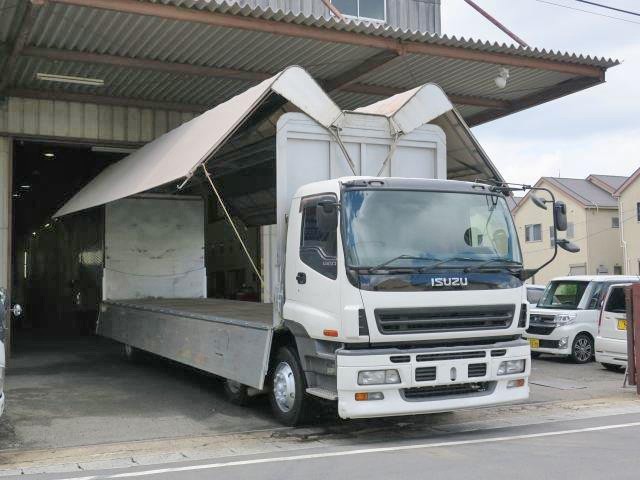 トラック　大型 いすゞ、ギガ、アルミウィング／幌ウィング、PJ-CXG77X6・中古トラック