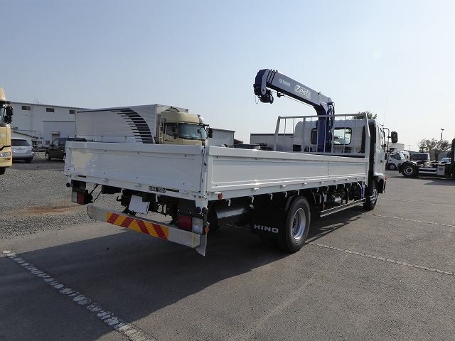 中古トラック 日野クレーン付木平ボディ #3