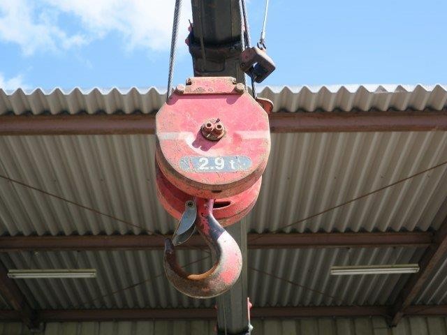 中古トラック 日野クレーン付平ボディ #13