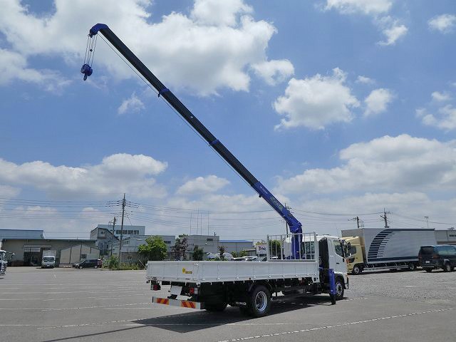 中古トラック 日野クレーン付き平ボディ #9