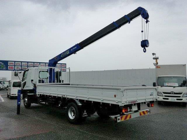中古トラック 三菱ふそうクレーン付平ボディ #6