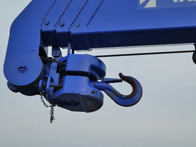 中古トラック 日野クレーン付平ボディ #22